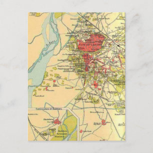 Carte postale vintage Lahore