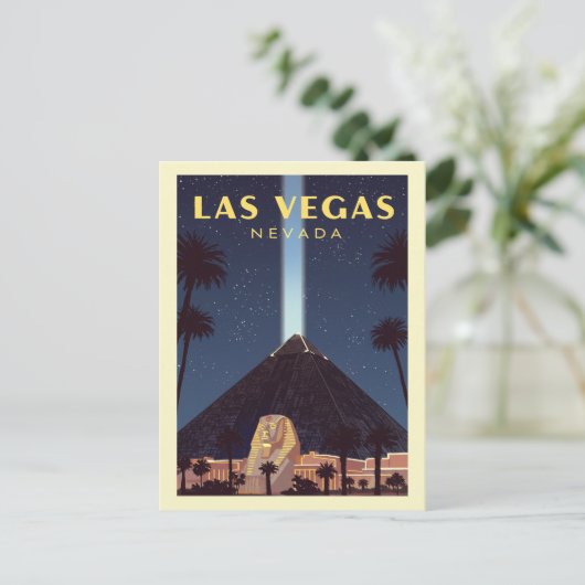 Carte Postale Vintage Las Vegas Nevada (Debout devant)