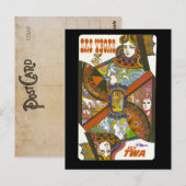 Carte postale vintage Las Vegas Travel (Devant / Derrière)