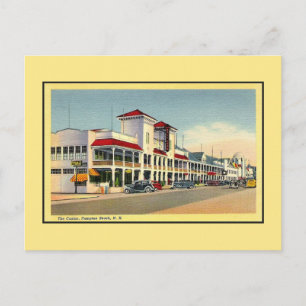 Carte Postale Vintage le Casino Hampton Beach NH