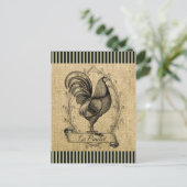 Carte Postale Vintage Le Poulet (Debout devant)