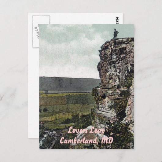 Carte Postale Vintage Leap (Devant / Derrière)