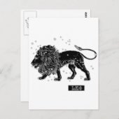 Carte Postale Vintage Leo (Devant / Derrière)