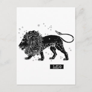 Carte Postale Vintage Leo