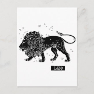 Carte Postale Vintage Leo