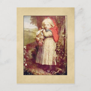 Carte postale vintage Lil Red Riding Hood