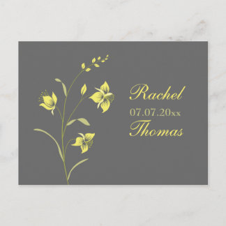 Carte postale vintage Lily RSVP