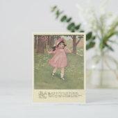 Carte Postale Vintage Little Bo Peep (Debout devant)