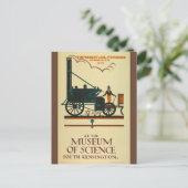 Carte Postale Vintage Londres Angleterre British Science Travel (Debout devant)