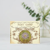 Carte postale vintage Look Alabama State Flower (Debout devant)