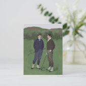 Carte Postale Vintage look golf (Debout devant)