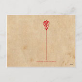 Carte postale vintage Look Valentine (Dos)