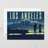 Carte Postale Vintage Los Angeles California (Devant / Derrière)