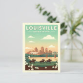 Carte Postale Vintage Louisville Kentucky (Debout devant)
