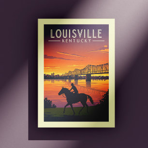 Carte Postale Vintage Louisville Kentucky