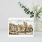 Carte Postale Vintage Lowenburg Castle, Kassel, Germany (Debout devant)