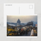 Carte Postale Vintage Lucerne Switzerland Postcard 1959 (Devant / Derrière)
