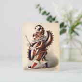 Carte Postale Vintage M. Punch (Debout devant)