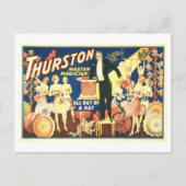 Carte postale vintage Magicien (Devant)