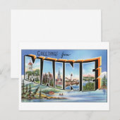 Carte postale vintage Maine (Devant / Derrière)
