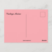 Carte Postale Vintage Maine Map (Dos)