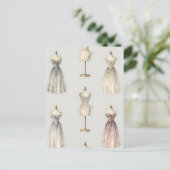 Carte Postale Vintage Mannequin Ballgown Pattern (Debout devant)
