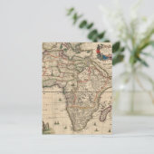 Carte Postale Vintage Map of Africa (Debout devant)