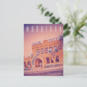 Carte postale vintage Marathon Texas Travel (Debout devant)