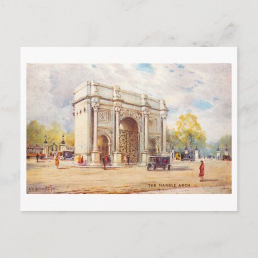 Carte postale Vintage Marble Arch Londres (Devant)