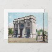 Carte postale Vintage Marble Arch Londres (Devant / Derrière)