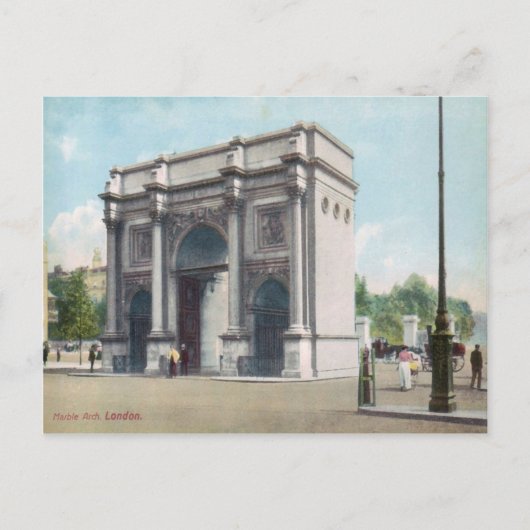 Carte postale Vintage Marble Arch Londres (Devant)