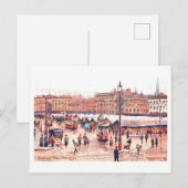 Carte Postale Vintage Market, Nottingham, (Devant / Derrière)