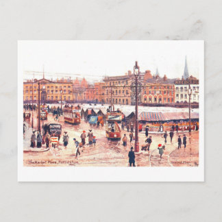 Carte Postale Vintage Market, Nottingham,