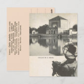 Carte Postale Vintage Marrakech, Maroc (Devant / Derrière)