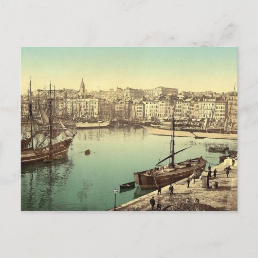 Carte Postale Vintage Marseille, France - (Devant)