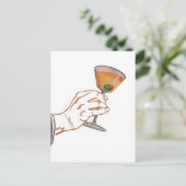 Carte postale Vintage Martini Bar Party Invitation (Debout devant)