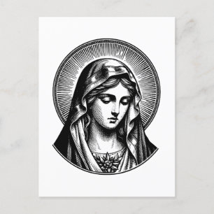 Carte Postale Vintage Mary