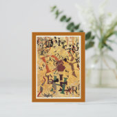 Carte Postale Vintage Maxfield Parrish "Alphabet" (Debout devant)