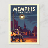 Carte Postale Vintage Memphis Tennessee (Devant)