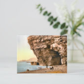 Carte Postale Vintage Menawn Cliffs Comté Mayo Irlande (Debout devant)