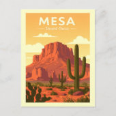 Carte Postale Vintage Mesa Arizona (Devant)