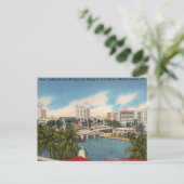 Carte Postale Vintage Miami Beach, Floride (Debout devant)