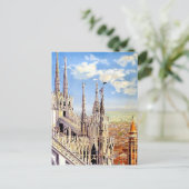 Carte Postale Vintage Milano Travel (Debout devant)