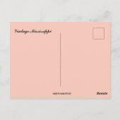 Carte Postale Vintage Mississippi Map Postcard (Dos)