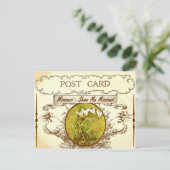 Carte postale vintage Missouri State Flower (Debout devant)