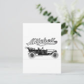 Carte Postale Vintage Mitchell Six Automobile (Debout devant)
