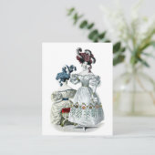 Carte Postale Vintage : Mode Paris, 1830 (Debout devant)