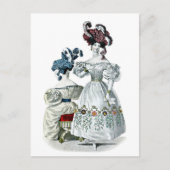 Carte Postale Vintage : Mode Paris, 1830 (Devant)