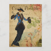 Carte postale Vintage moderne (Devant)