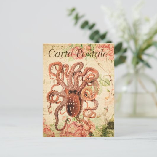 Carte postale Vintage moderne (Debout devant)